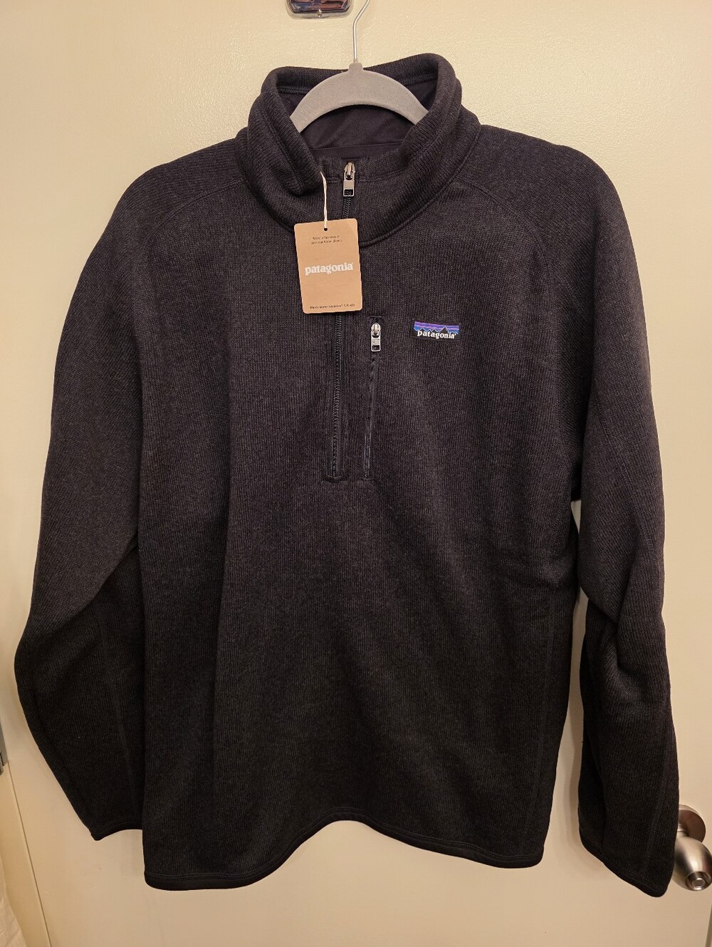 Patagonia Men's Better Sweater Zip Pullover - Black